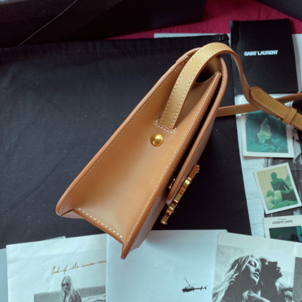 ysl kaia N0*H/south satchel in vegetable